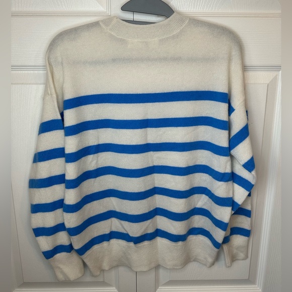 Madewell (Re)sponsible Cashmere Oversized Crewneck Sweater Sz. XXS - Picture 8 of 8